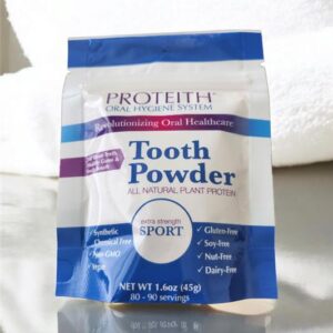 NEW! PROTEITH Oral Hygiene System for Healthy Gums – All-Natural Toothpowder – 1.2 oz